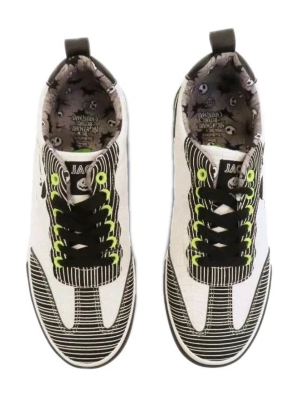 GroundUp Disney Nightmare Before Christmas Jack Skellington Sneakers Size 12